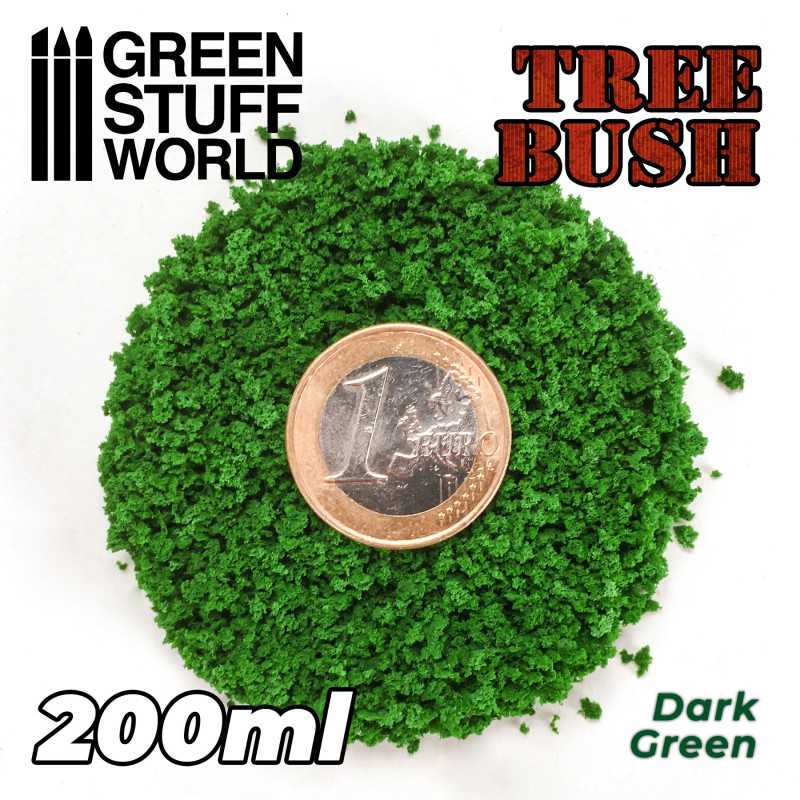 GSW Flocking - Tree Bushes - Dark Green - 200ml