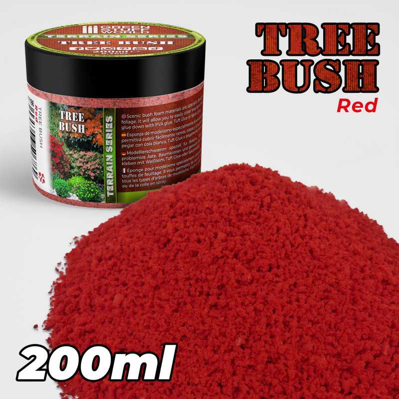 GSW Flocking - Tree Bushes - Red - 200ml