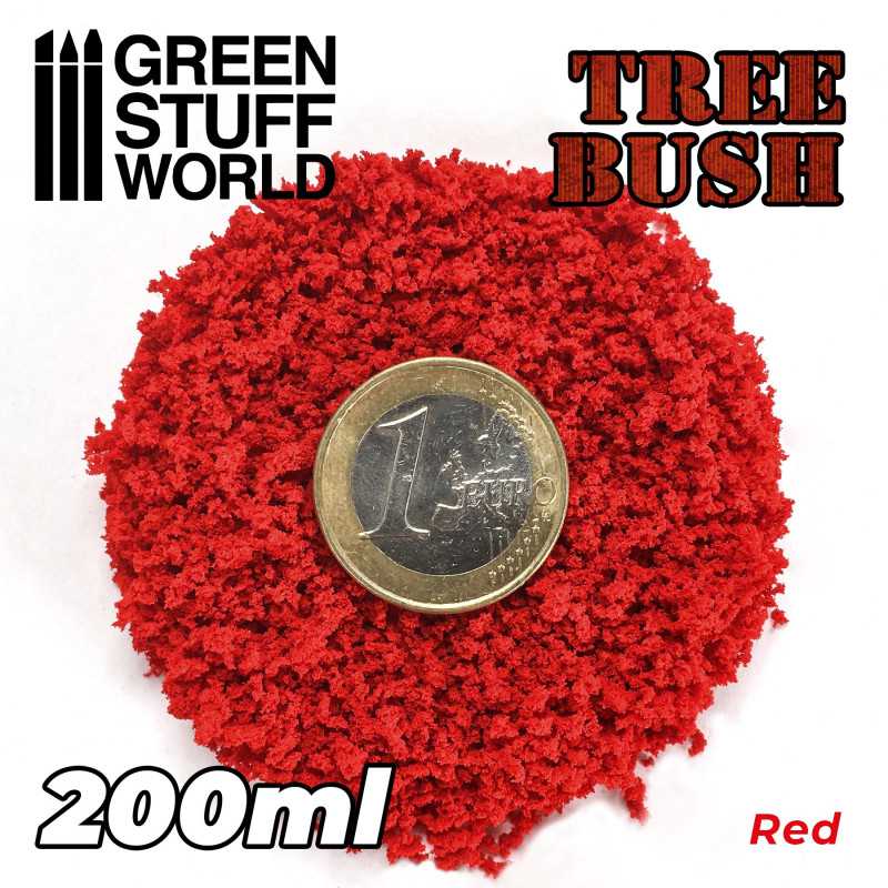 GSW Flocking - Tree Bushes - Red - 200ml