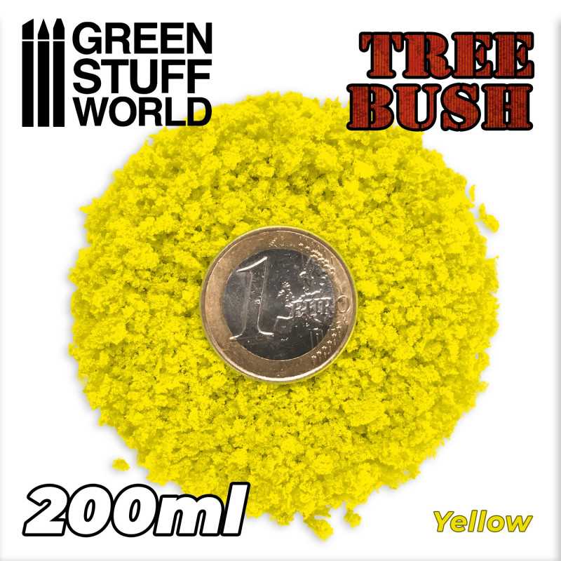 GSW Flocking - Tree Bushes - Yellow - 200ml