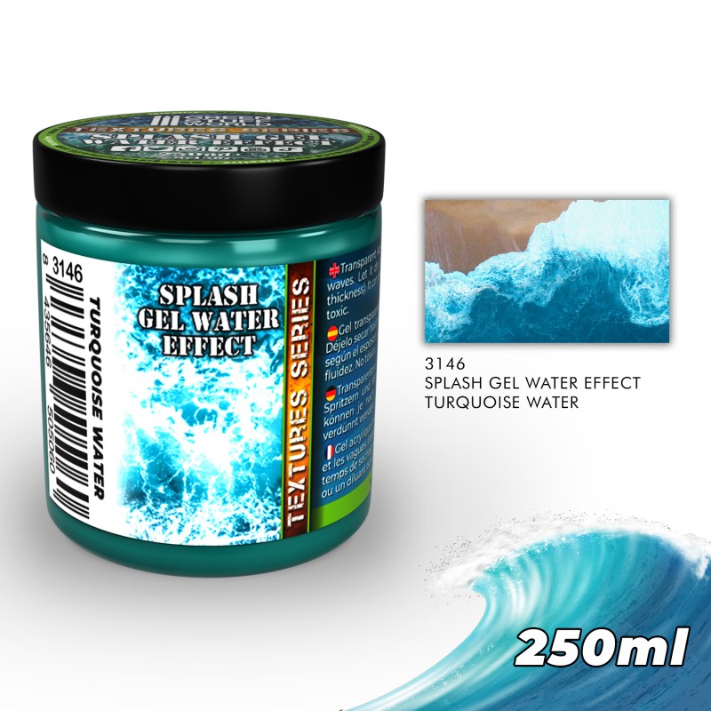 GSW Water Gel Effects - Turquosie - 250ml