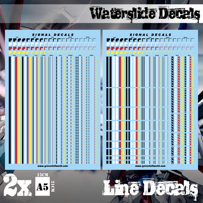 GSW Decals sheet - Line Decals