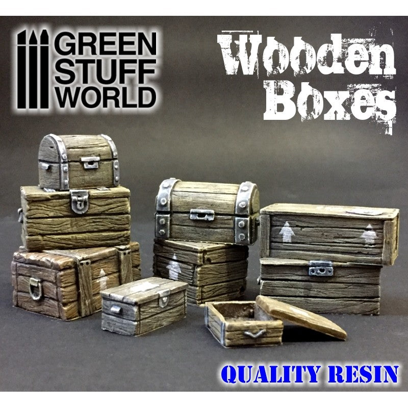 GSW Resin Wooden Boxes